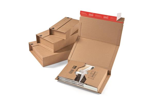 Versandverpackungen aus Wellpappe braun - 430 × 300 × -100 mm